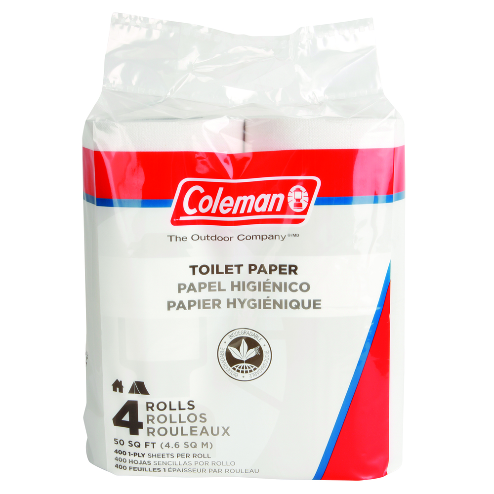 Coleman 4 Pack Toilet Paper Green/White 2000014861