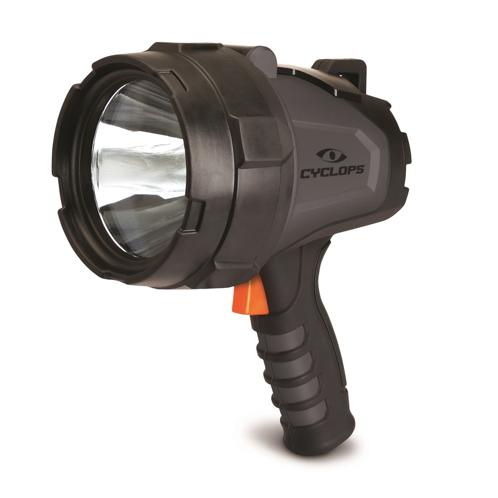 Cyclops 580 Lumen Handheld Rechargeable Spotlight-Black
